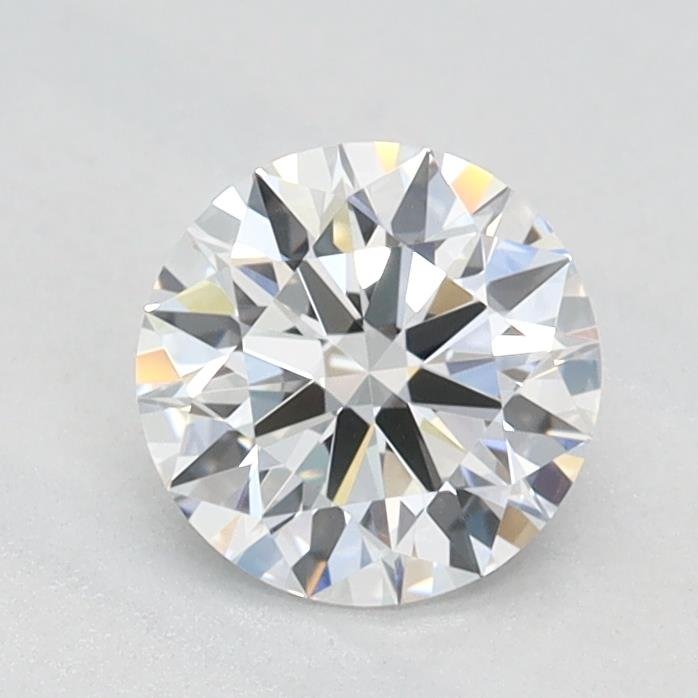 0.64ct D VVS2 Rare Carat Ideal Cut Round Lab Grown Diamond