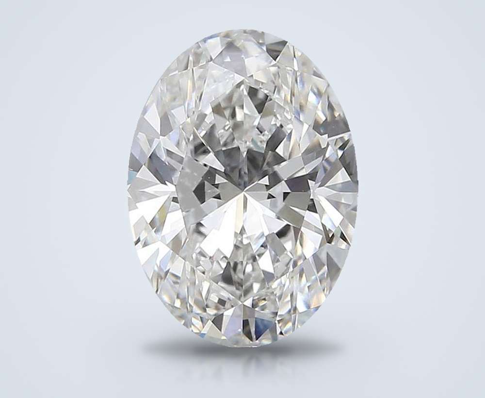 4.33 Carat Oval Lab Diamond