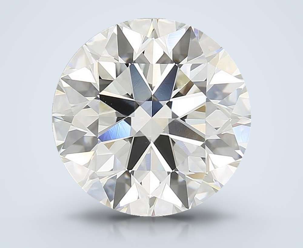7.04 Carat Round Natural Diamond