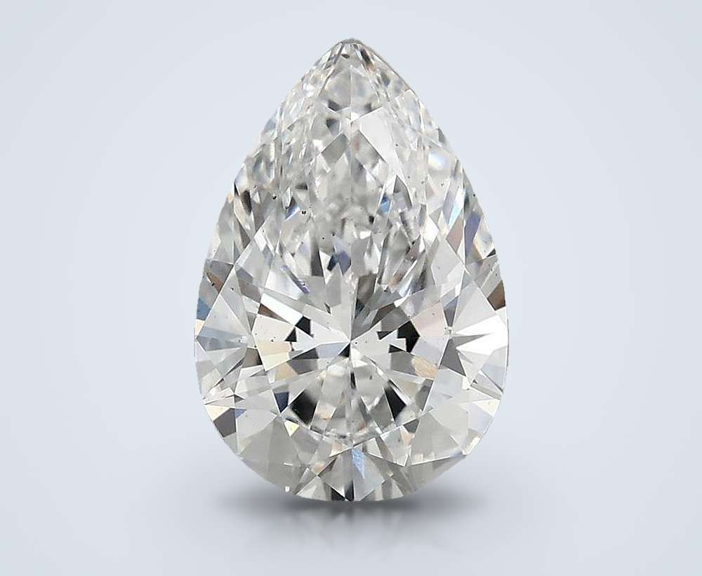 2.57 Carat Pear Lab Diamond