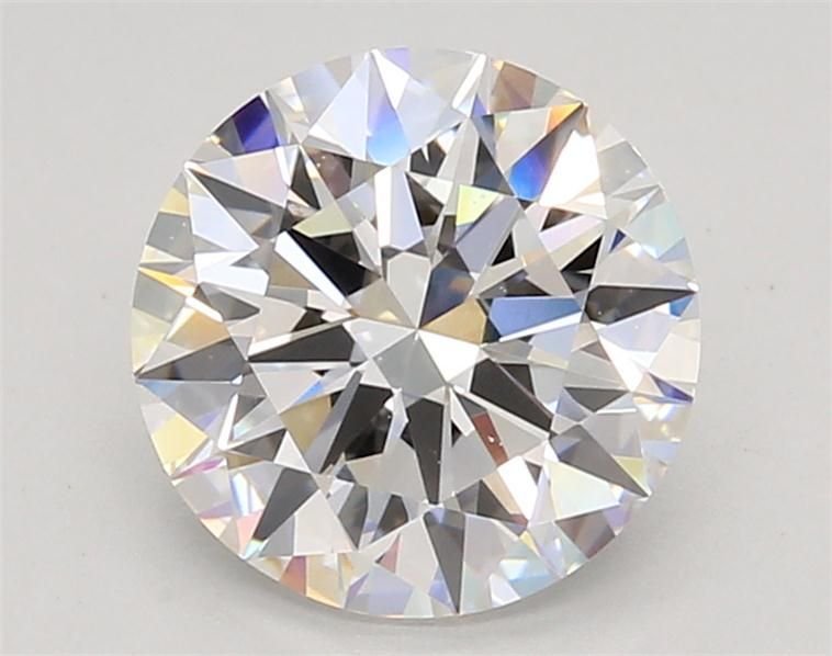 2.46ct E VVS2 Rare Carat Ideal Cut Round Lab Grown Diamond