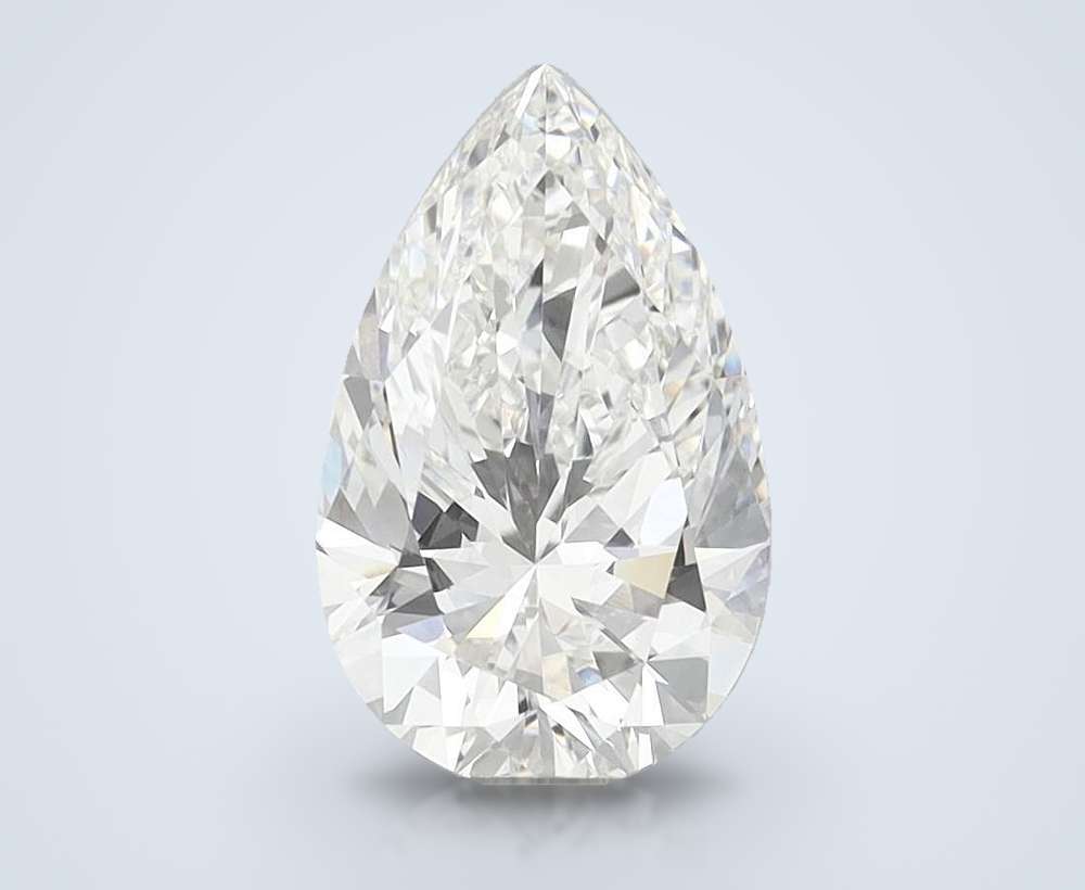 5.33 Carat Pear Lab Diamond