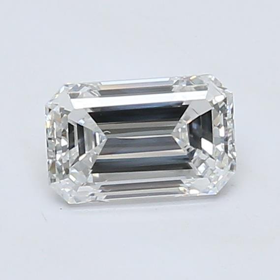 0.73ct D VVS2 Very Good Cut Emerald Lab Grown Diamond