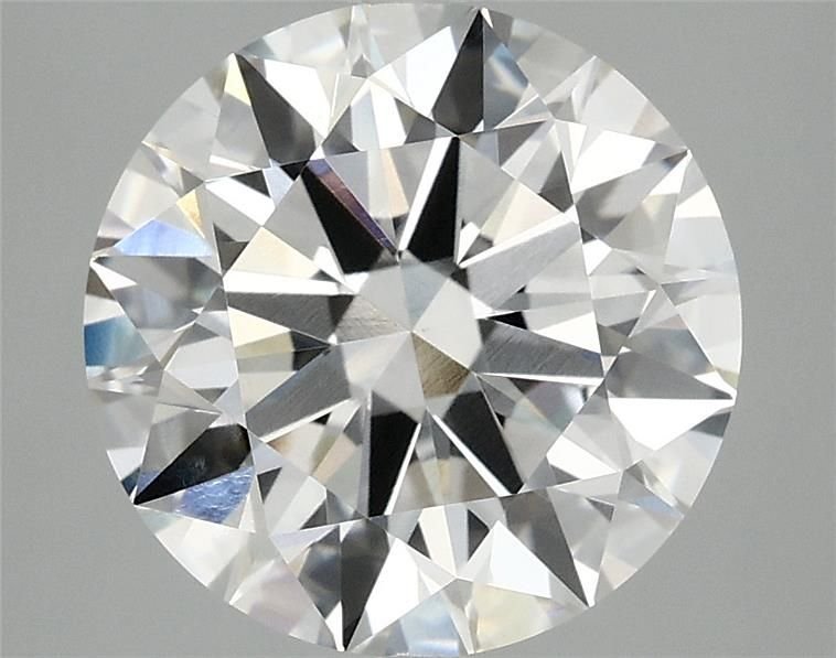 4.09 Carat Round Lab Diamond