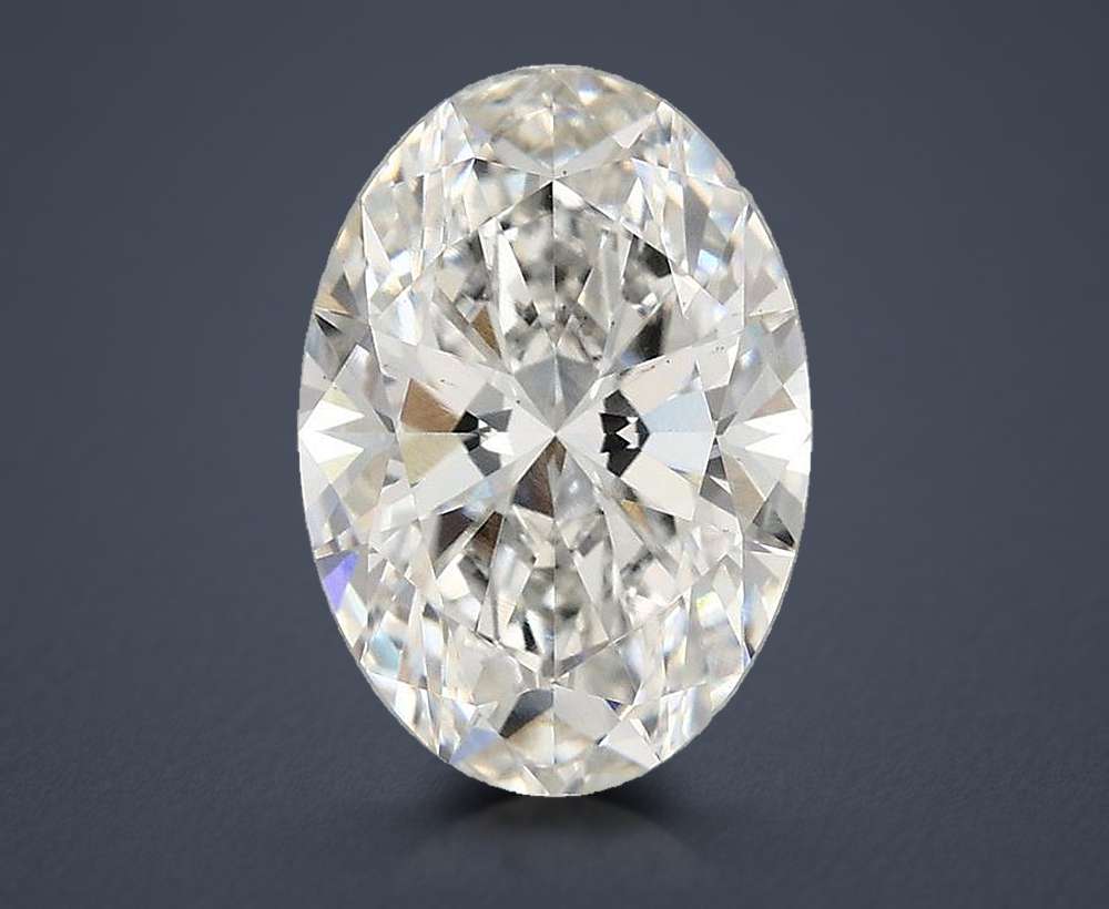 2.81 Carat Oval Lab Diamond