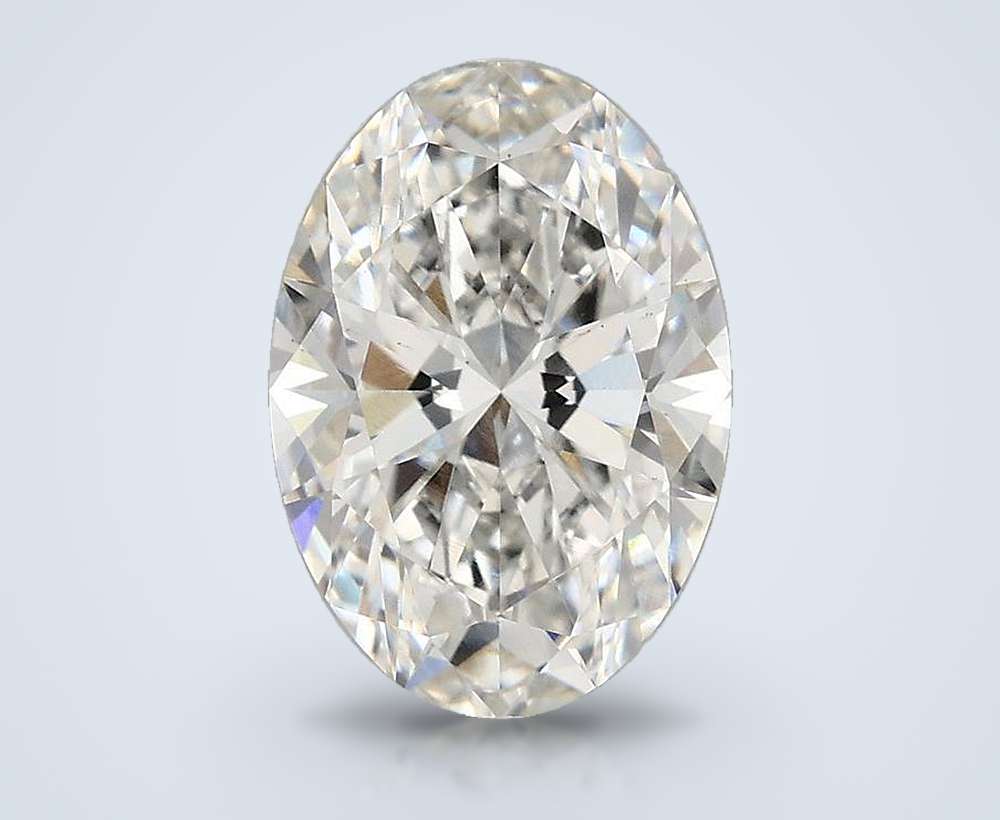 2.81 Carat Oval Lab Diamond