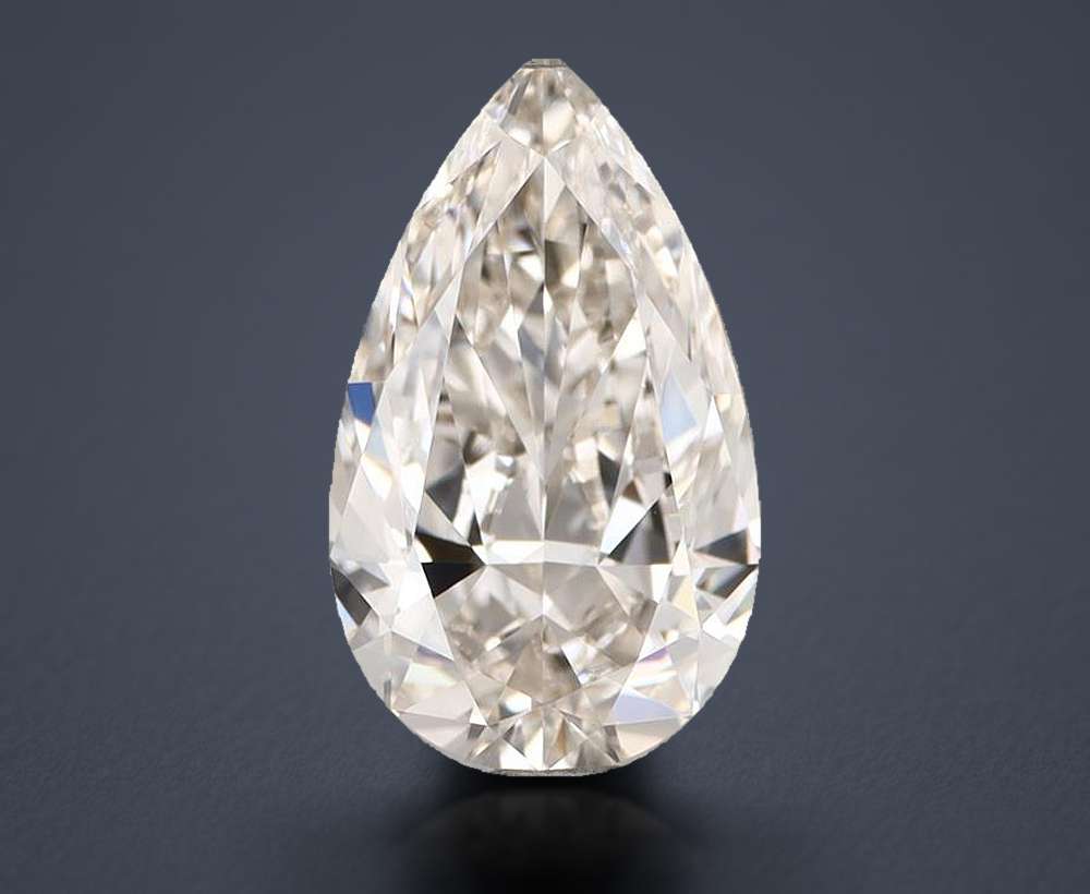 1.30 Carat Pear Natural Diamond