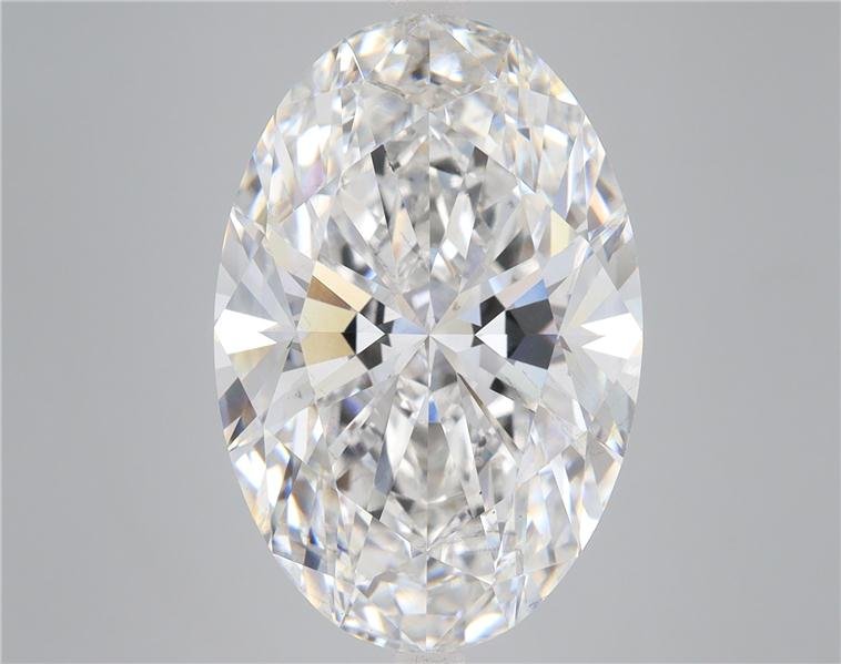 10.93ct F VS2 Rare Carat Ideal Cut Oval Lab Grown Diamond