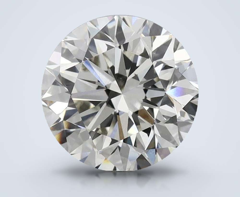 3.30 Carat Round Lab Diamond