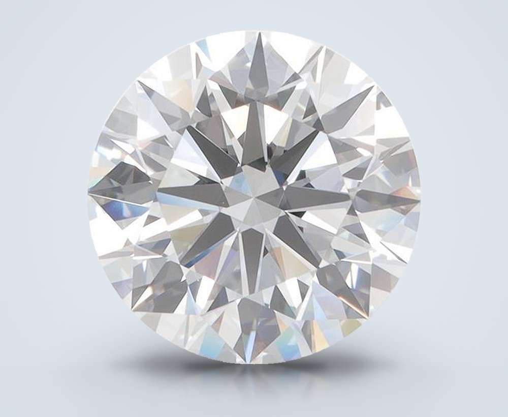4.24 Carat Round Lab Diamond