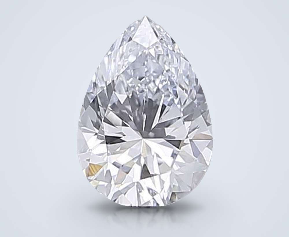 0.72 Carat Pear Lab Diamond