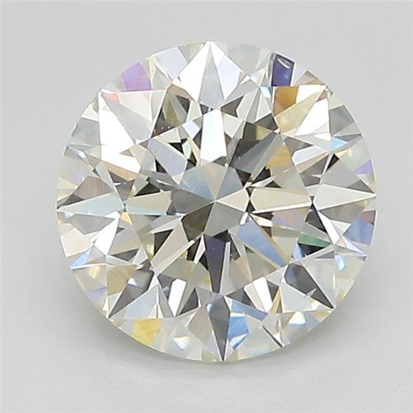 2.15ct J VS2 Rare Carat Ideal Cut Round Lab Grown Diamond