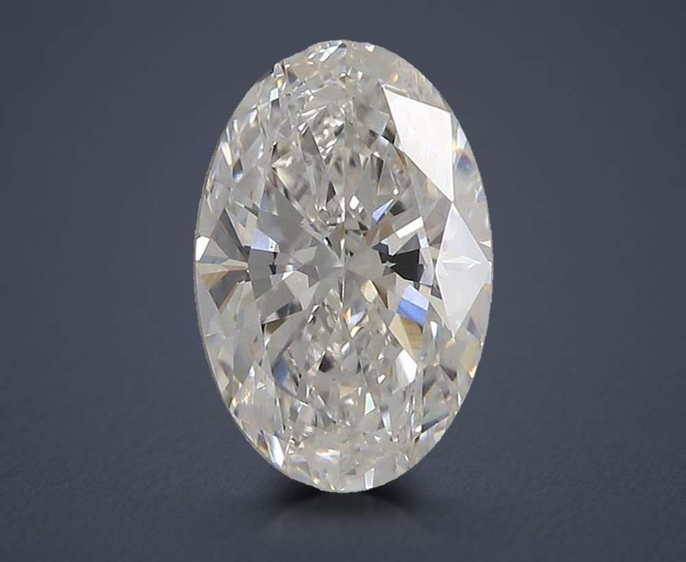 1.00 Carat Oval Lab Diamond
