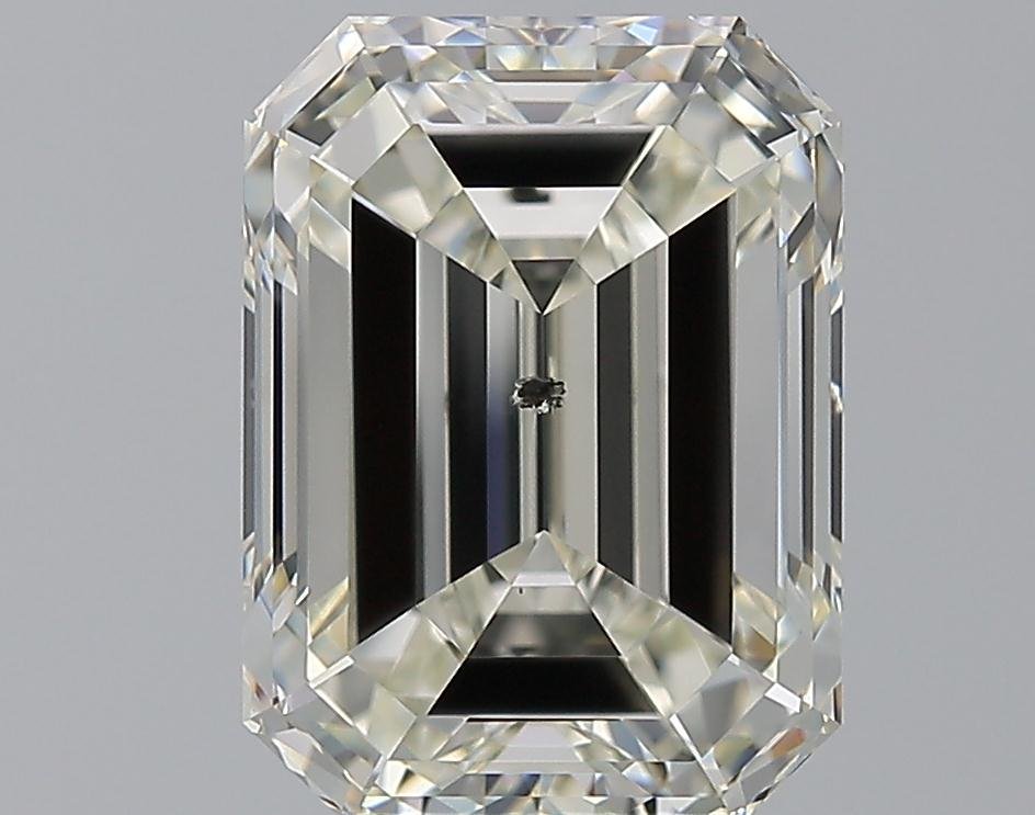 5.01ct K SI2 Excellent Cut Emerald Diamond