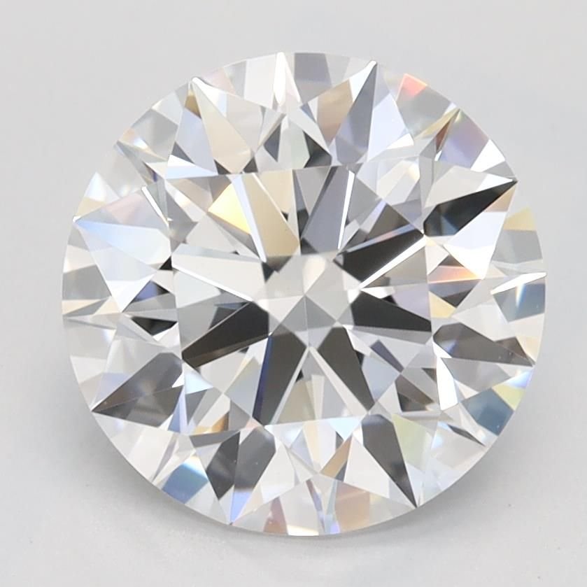 2.11ct D VVS1 Rare Carat Ideal Cut Round Lab Grown Diamond