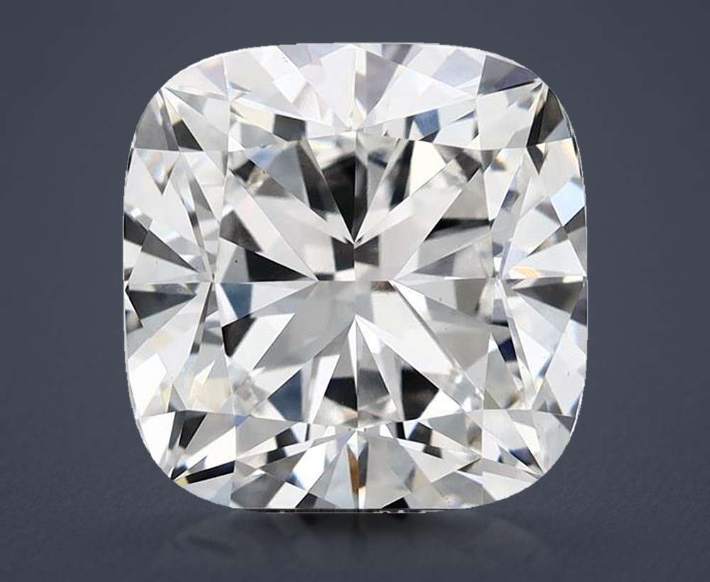 6.10 Carat Cushion Lab Diamond