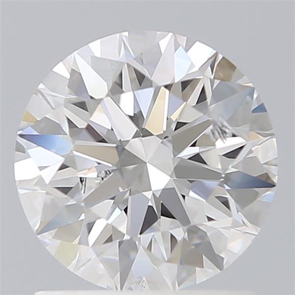 1.39ct D SI1 Rare Carat Ideal Cut Round Lab Grown Diamond