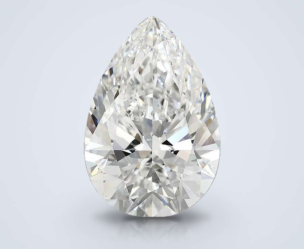 5.10 Carat Pear Lab Diamond
