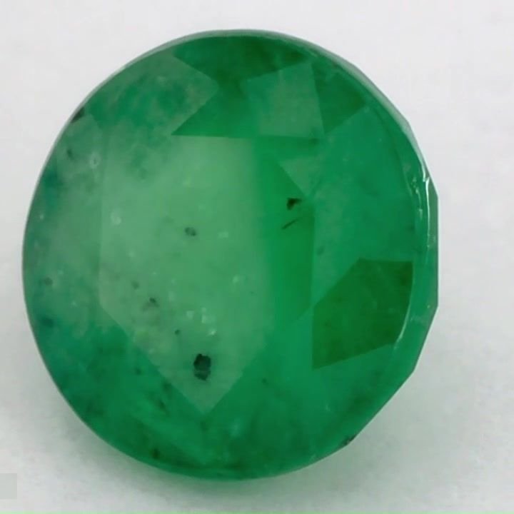 1.77 Carat Green Round Emerald