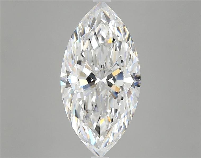 4.02ct E VVS2 Rare Carat Ideal Cut Marquise Diamond