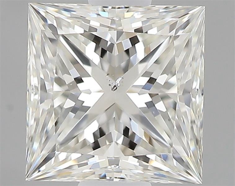 0.63ct I SI1 Rare Carat Ideal Cut Princess Diamond