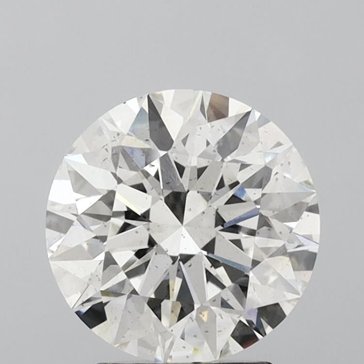 2.88ct G SI1 Excellent Cut Round Lab Grown Diamond