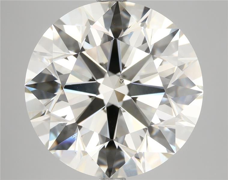 8.41ct K SI1 Very Good Cut Round Diamond