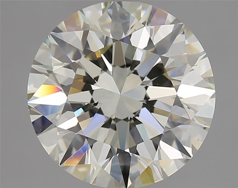 3.73 Carat Round Natural Diamond