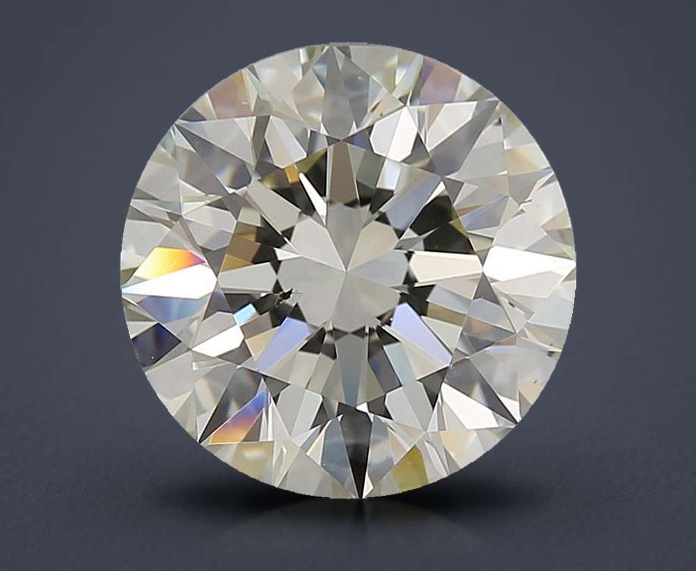 3.73 Carat Round Natural Diamond