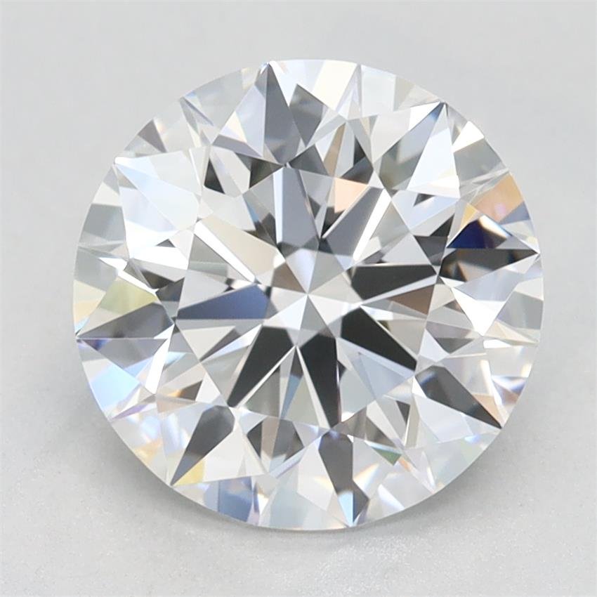 2.06ct D VVS1 Rare Carat Ideal Cut Round Lab Grown Diamond