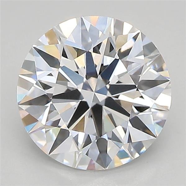 2.22ct D VVS2 Rare Carat Ideal Cut Round Lab Grown Diamond