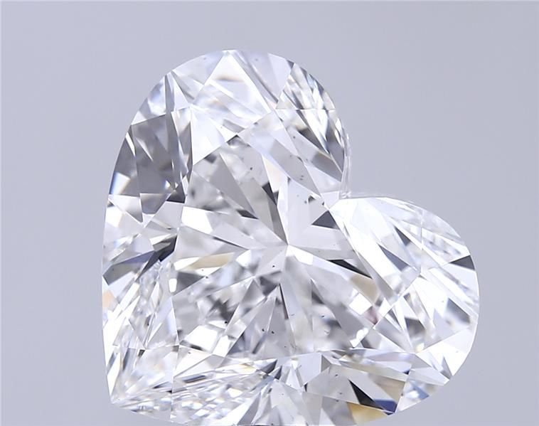 10.11ct E VS2 Rare Carat Ideal Cut Heart Lab Grown Diamond