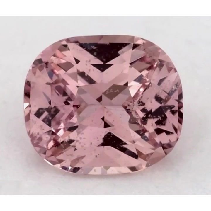 1.32 Carat Pink Cushion Sapphire