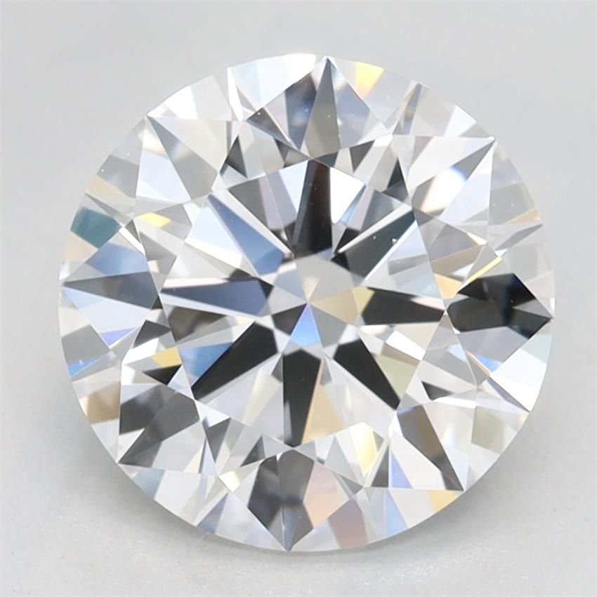 2.31ct D VVS1 Rare Carat Ideal Cut Round Lab Grown Diamond