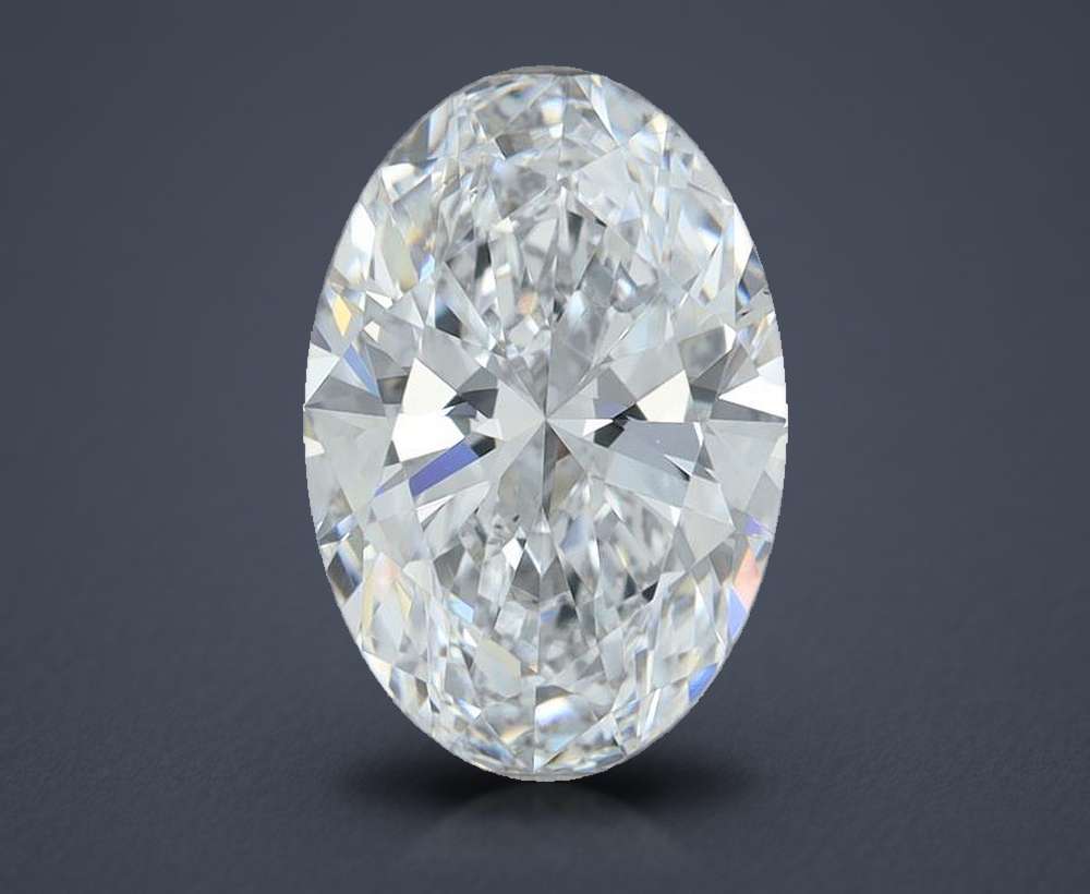1.00 Carat Oval Lab Diamond