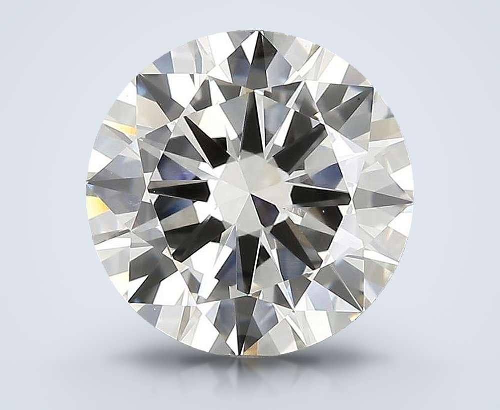 4.00 Carat Round Lab Diamond
