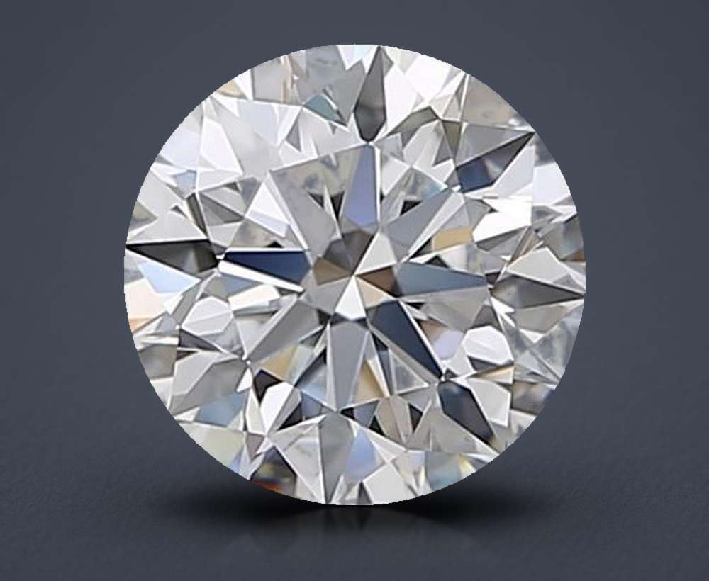 1.70 Carat Round Natural Diamond