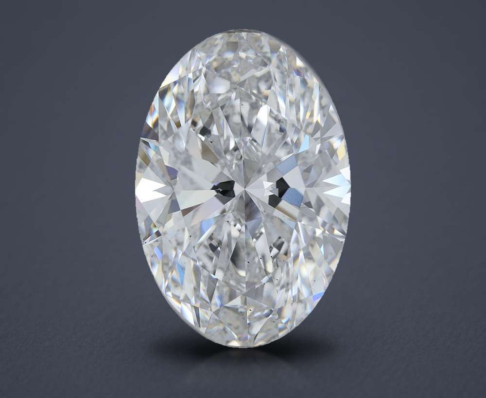 8.51 Carat Oval Lab Diamond
