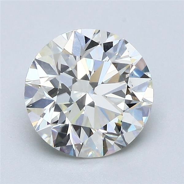 1.90ct K VS2 Rare Carat Ideal Cut Round Diamond