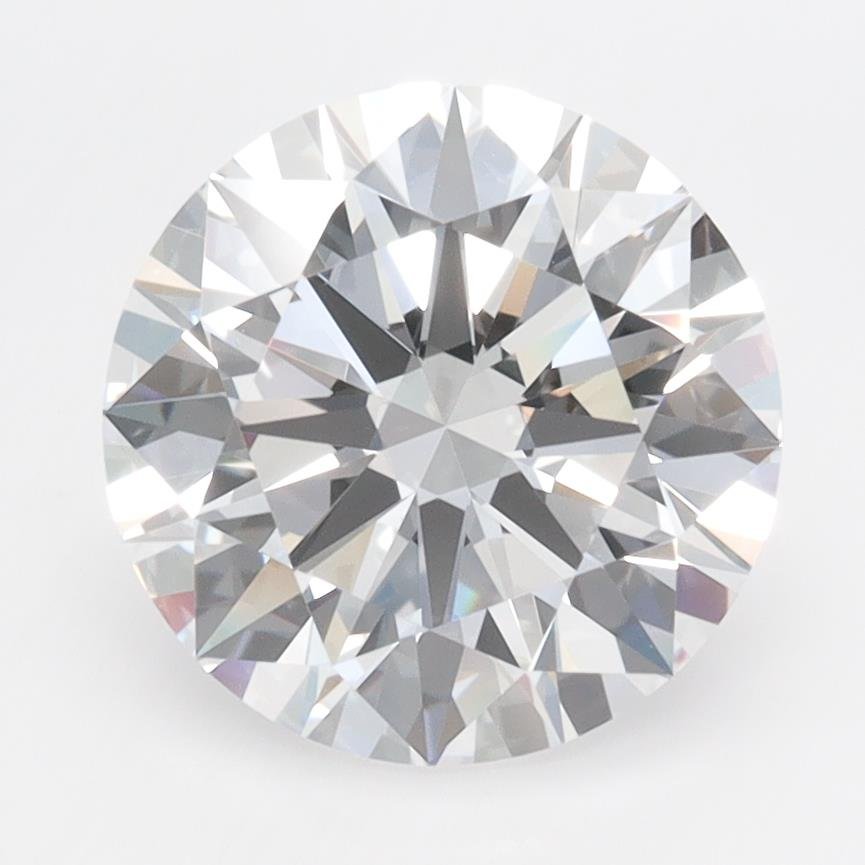 3.03ct D IF Rare Carat Ideal Cut Round Lab Grown Diamond