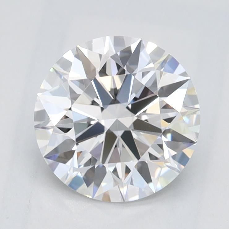 0.97ct D VVS1 Rare Carat Ideal Cut Round Lab Grown Diamond