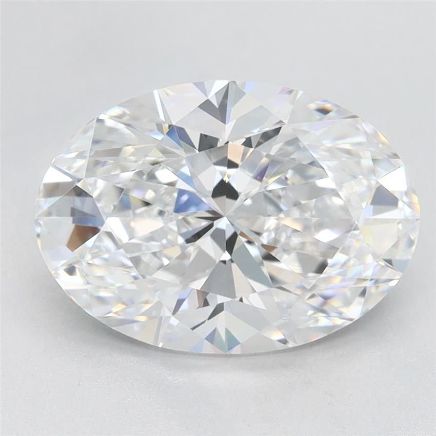 2.87ct D VVS1 Very Good Cut Oval Lab Grown Diamond