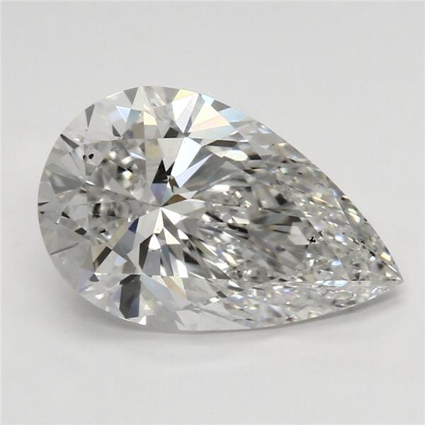 2.83ct G VS2 Rare Carat Ideal Cut Pear Lab Grown Diamond