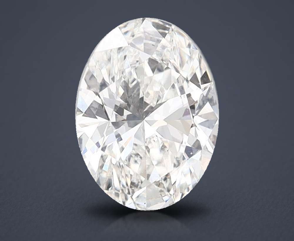 1.37 Carat Oval Lab Diamond