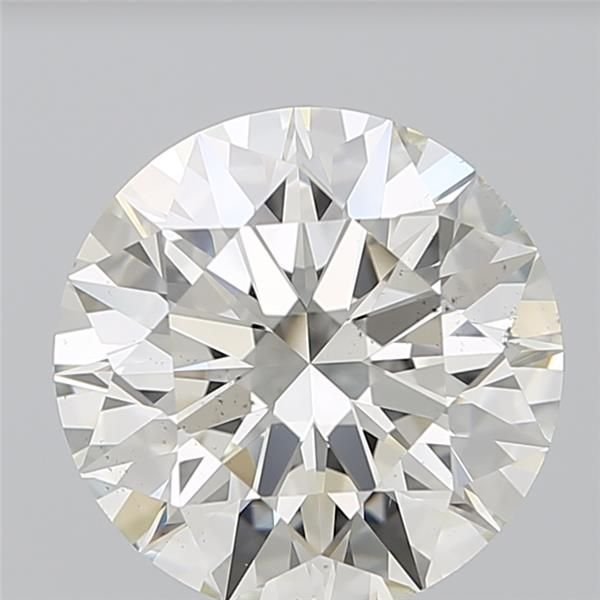 5.03ct K SI1 Rare Carat Ideal Cut Round Diamond