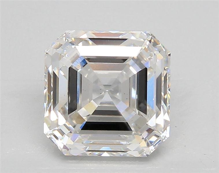 3.58ct F VS1 Rare Carat Ideal Cut Asscher Lab Grown Diamond