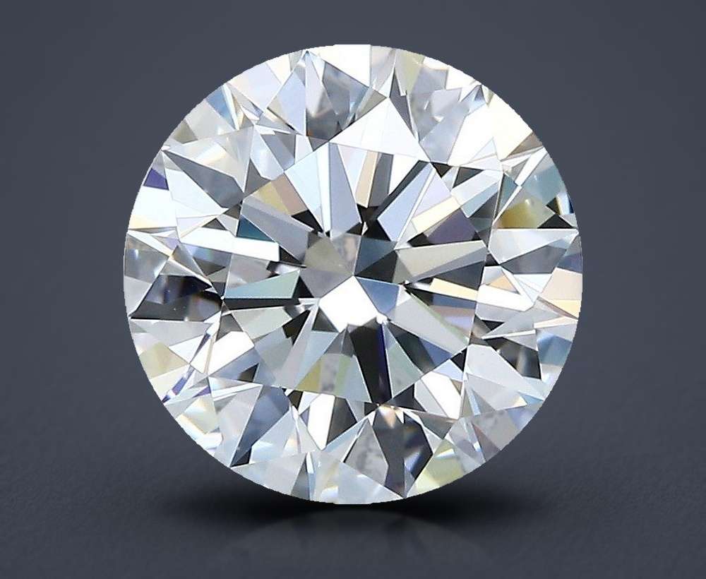 3.80 Carat Round Natural Diamond