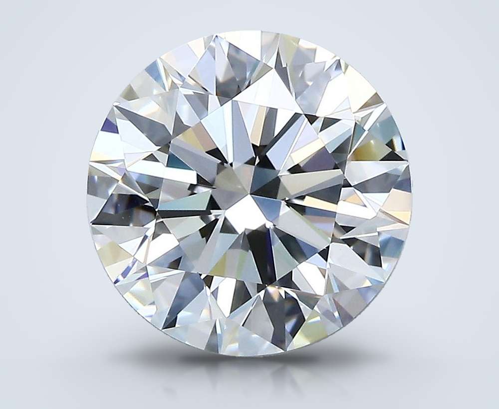 3.80 Carat Round Natural Diamond