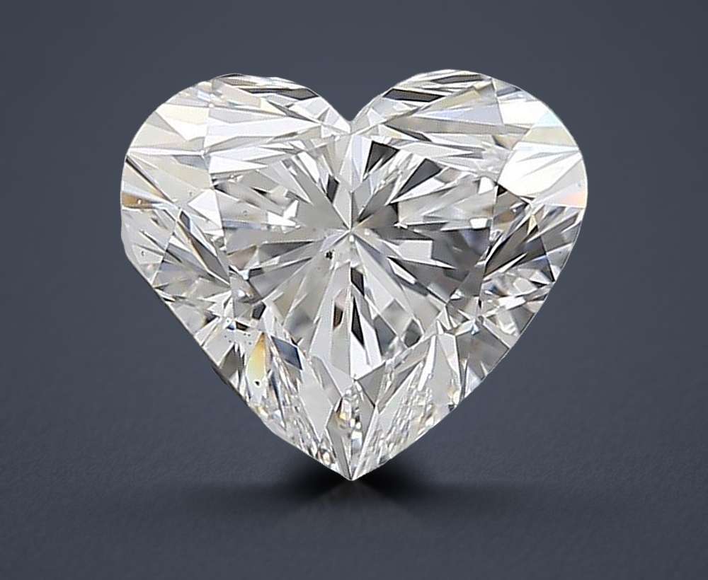 1.70 Carat Heart Natural Diamond