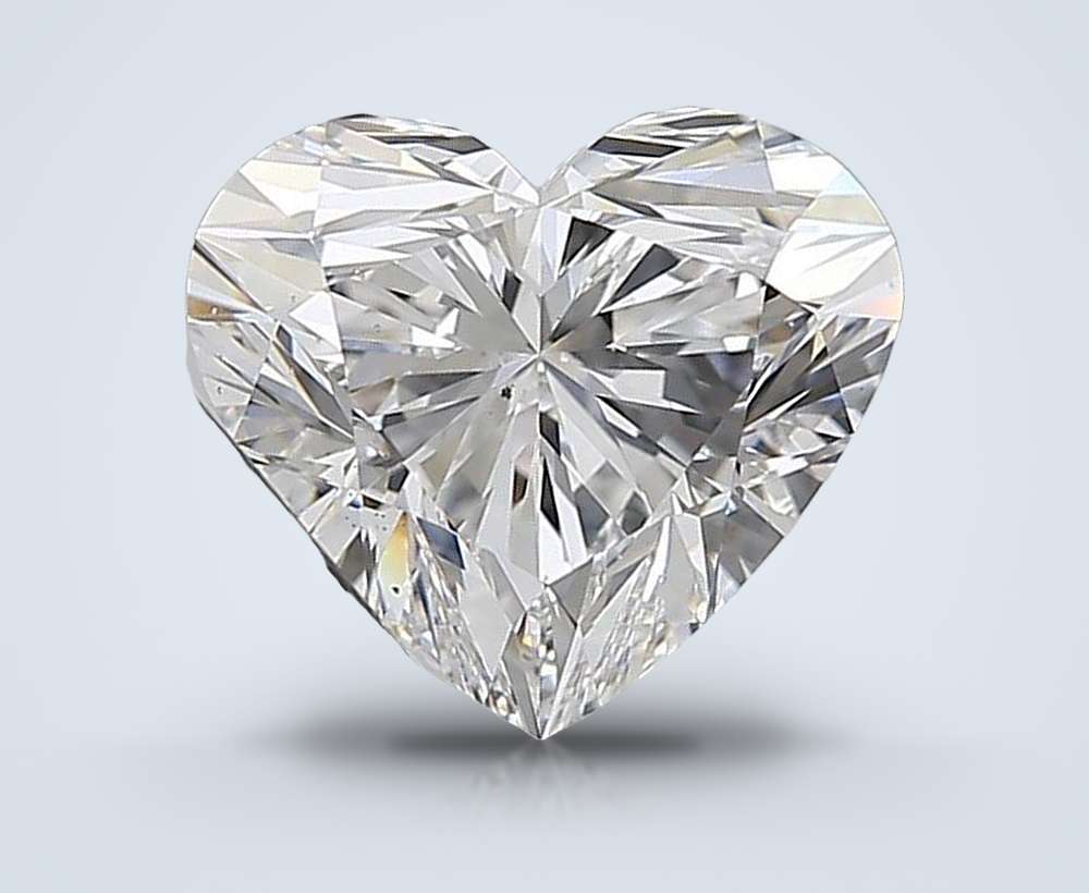 1.70 Carat Heart Natural Diamond